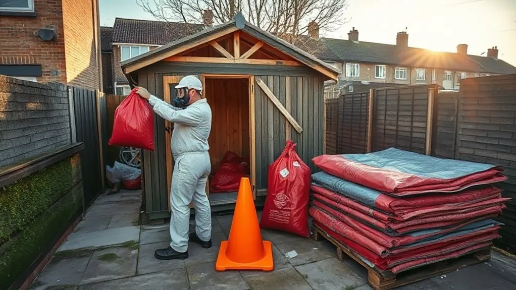 Garage & Shed Roof Removal in South Woodford — HSE-licensed specialists