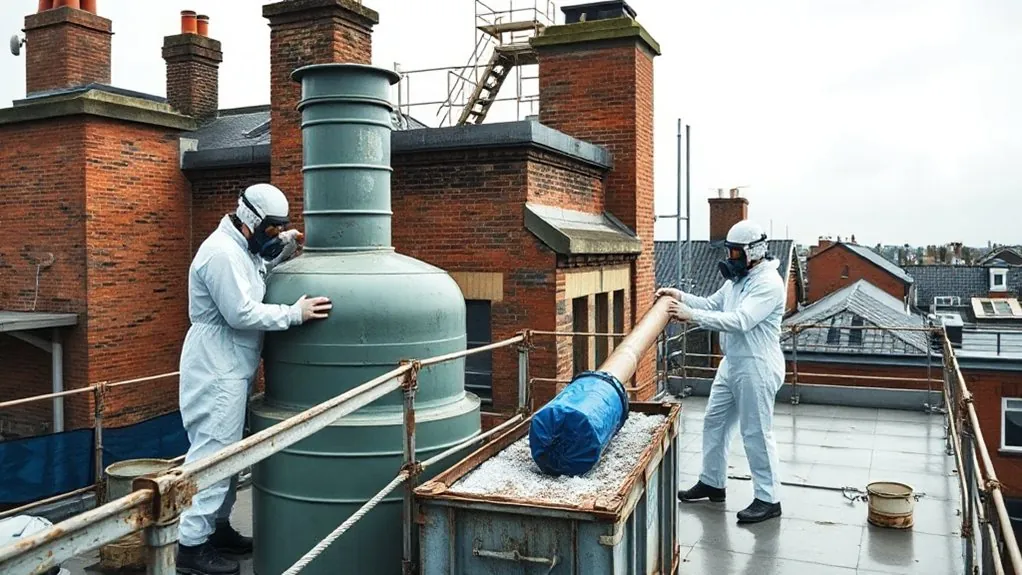 Water Tank & Flue Removal in South Woodford — HSE-licensed specialists